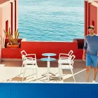 Vondom Delta chaise de jardin en polypropylène design moderne Viadurini