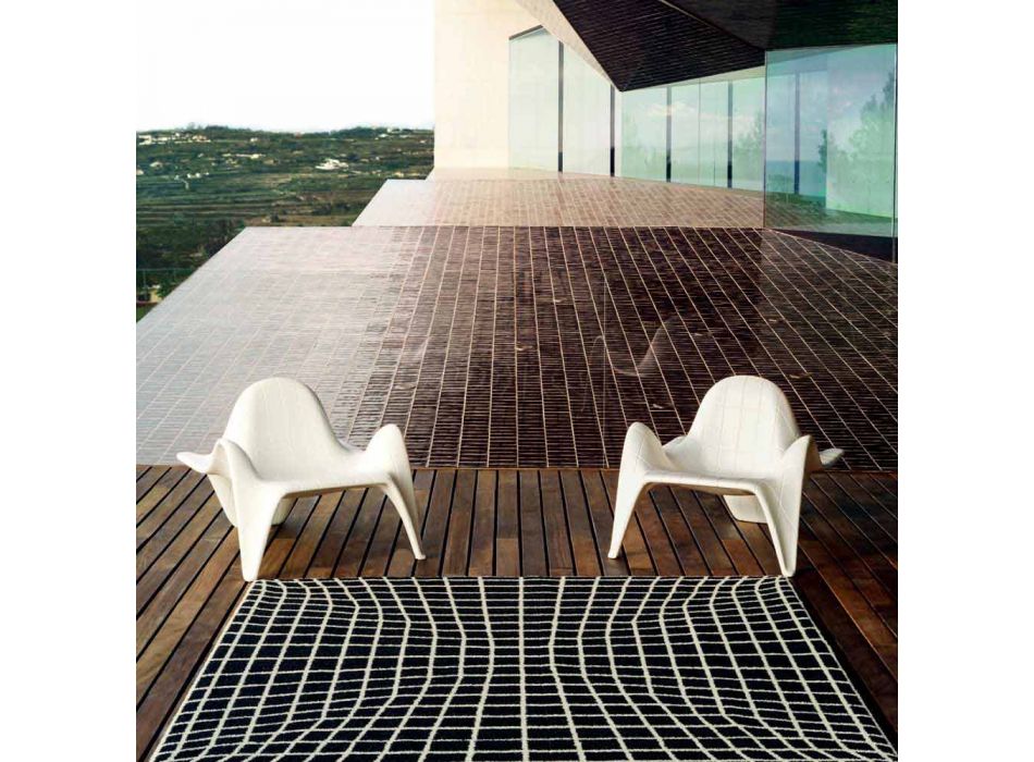 Fauteuil Vondom F3 en polyéthylène de jardin au design moderne Viadurini