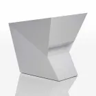 Fauteuil de jardin laqué blanc Vondom Faz au design moderne Viadurini