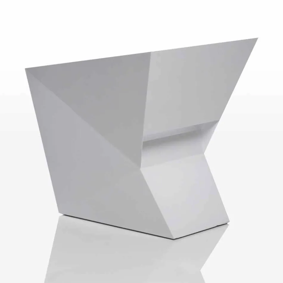 Fauteuil de jardin laqué blanc Vondom Faz au design moderne Viadurini