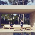 Vondom Frame salon de jardin moderne en résine polyéthylène de design