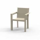 Vondom Frame chaise d'extérieur avec accoudoirs de design moderne Viadurini