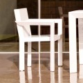 Vondom Frame chaise de jardin avec accoudoirs, résine de polyéthylène, 2 pièces