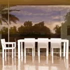 Vondom Frame chaise d'extérieur avec accoudoirs de design moderne Viadurini