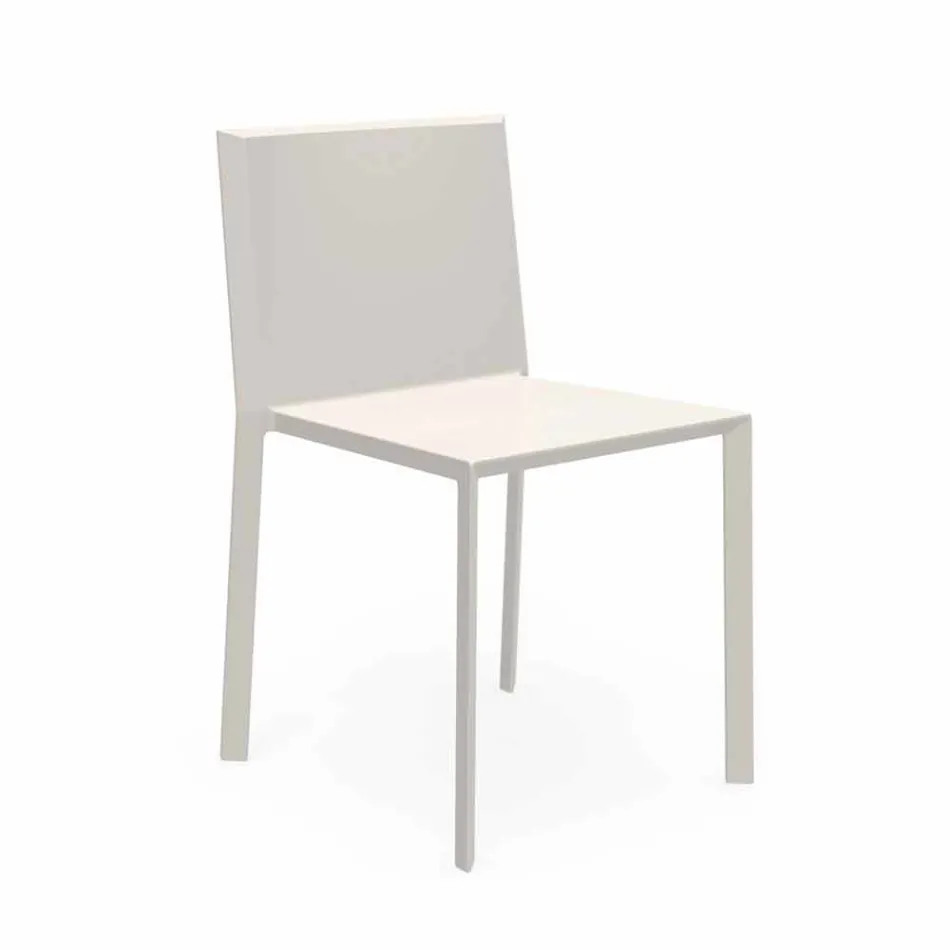 Chaise de jardin empilable Vondom Quartz au design moderne Viadurini