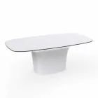 Vondom Ufo blanc design table d'extérieur L200xP100 cm Viadurini