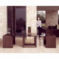 Vondom Vela fauteuil de jardin design moderne, finition bronze