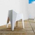 Vondom Voxel chaise de jardin moderne coloré en polyéthylène, 4 pièces