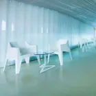 Vondom Voxel chaise de jardin colorée avec un design moderne Viadurini