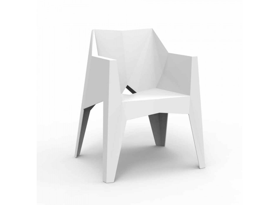 Vondom Voxel chaise de jardin colorée avec un design moderne Viadurini