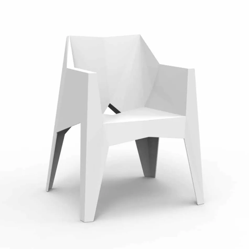 Vondom Voxel chaise de jardin colorée avec un design moderne Viadurini