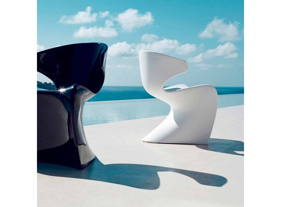 Vondom Wing chaise de jardin design moderne Viadurini